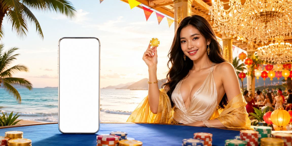 Người dùng xem kết quả xổ số và cá cược thể thao trên bãi biển Côn Đảo