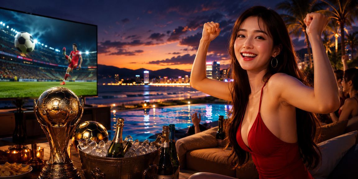 Người dùng xem cá cược bóng đá trên điện thoại tại bãi biển Đà Nẵng