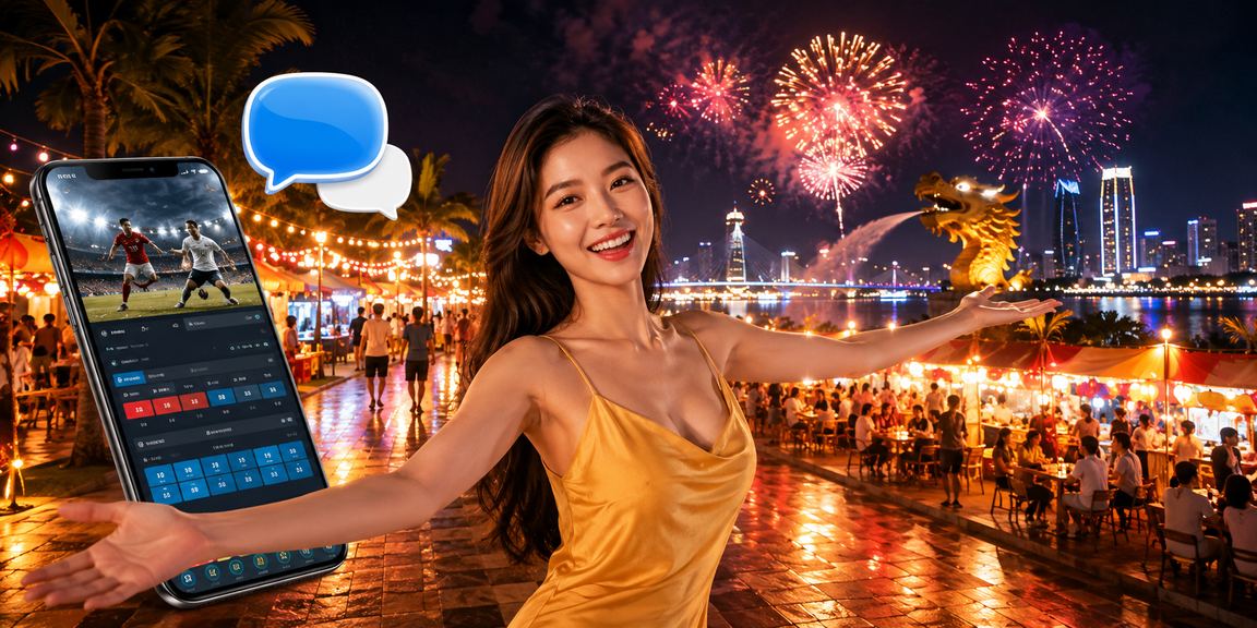 Người dùng Đà Nẵng tham gia cá cược thể thao tại chợ đêm