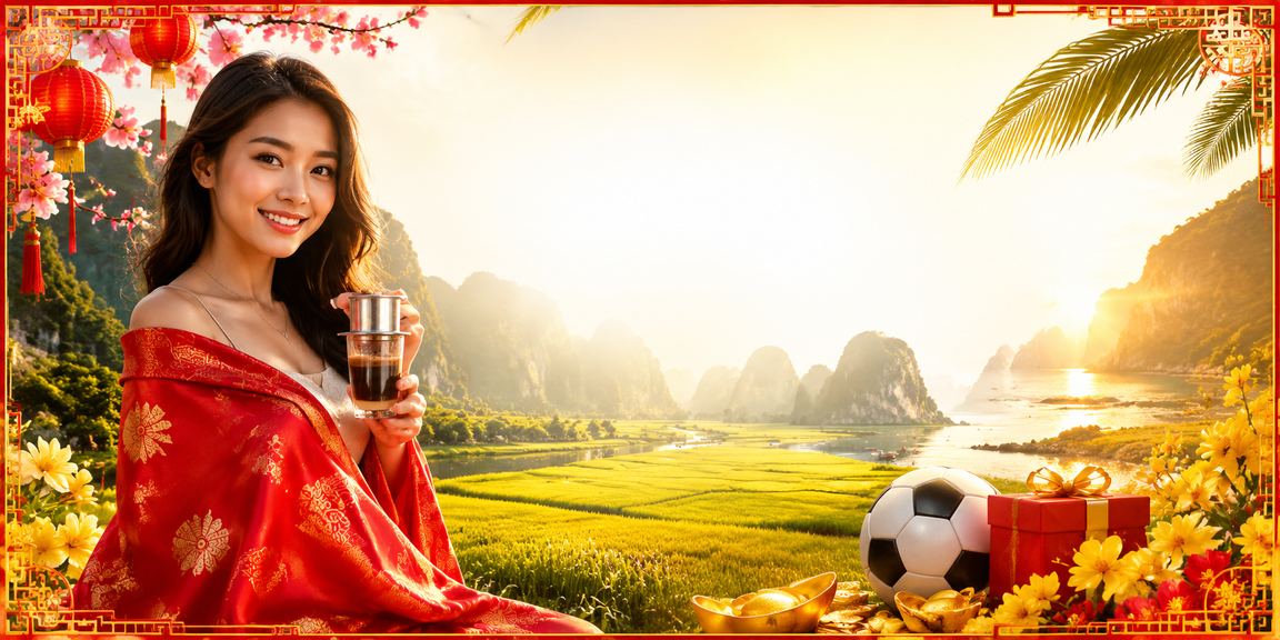 Người hâm mộ bóng đá uống cà phê tại Ninh Bình và theo dõi tỷ lệ cược